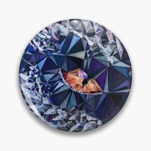 Item preview, Polygonal Dragon Eye designed and sold by fu3ledbyart.