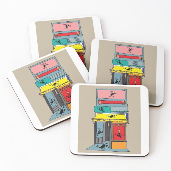 Item preview, Scorpios Retro Environment Zodiac Sign designed and sold by flofin.