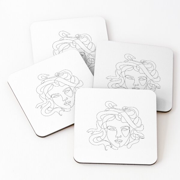 Item preview, Medusa, Greek Mythology, Printable One Line Drawing, Feminine Continuous Lines, Minimalist Artwork, Face Line Art, Modern Wall Art, Decor designed and sold by OneLinePrint.