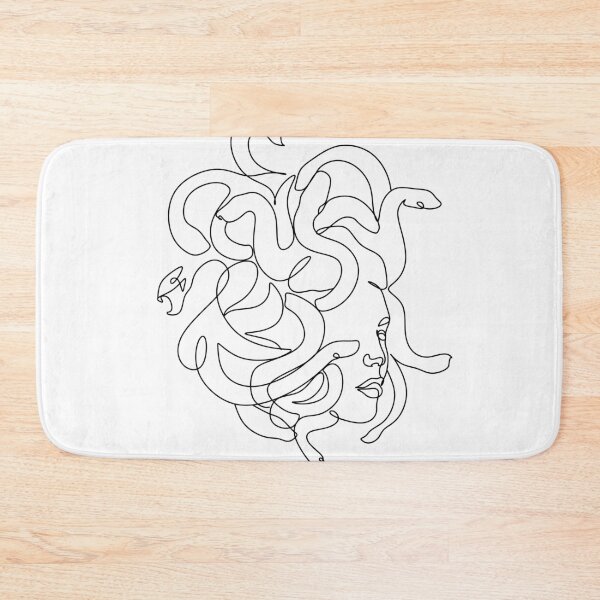 Item preview, Medusa - Minimal line art designed and sold by OneLinePrint.