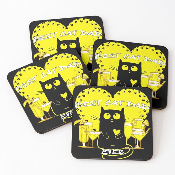 Item preview, Best Cat Dad Ever designed and sold by A-T-H.