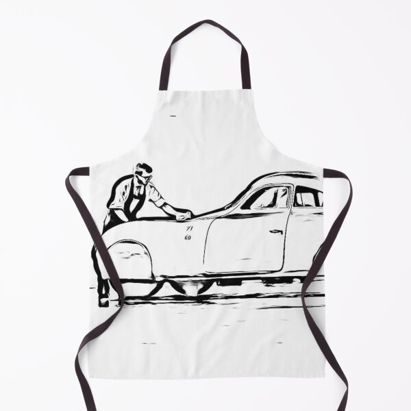 Item preview, Vintage Streamliner Coupe Art Print – Classic Retro Racing Car designed and sold by Road To Track.