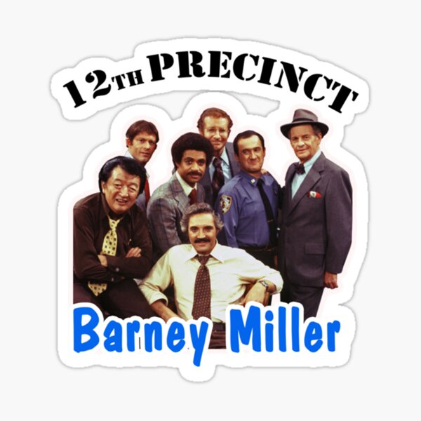 Aperçu de l'œuvre Graphique du casting de Barney Miller 12th Precinct créée et vendue par GchriastGoob.