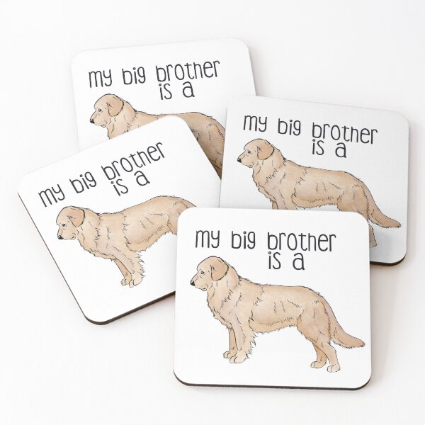 Item preview, My Big Brother - Golden Retriever (Light) designed and sold by rmcbuckeye.