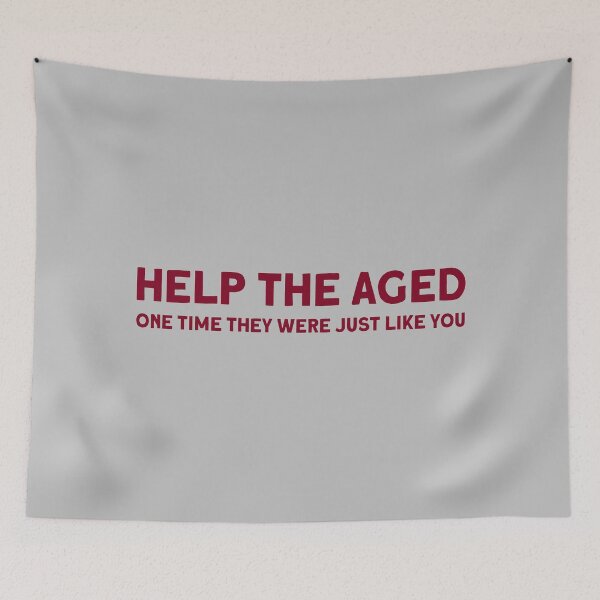 Item preview, Help the Aged 2, burgundy designed and sold by perezzzoso.