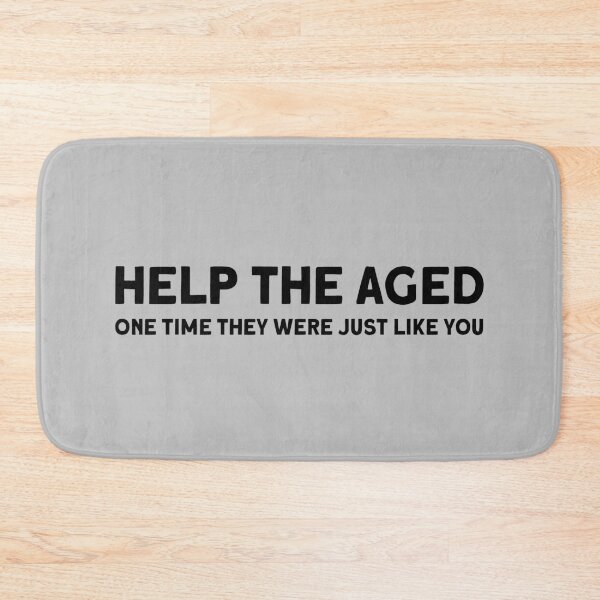 Item preview, Help the Aged 2, black designed and sold by perezzzoso.