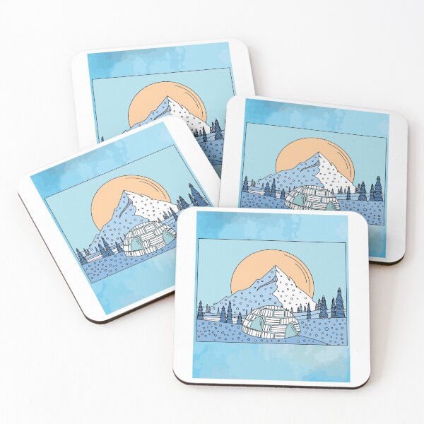 Item preview, Igloo snow and ice landscape designed and sold by flofin.