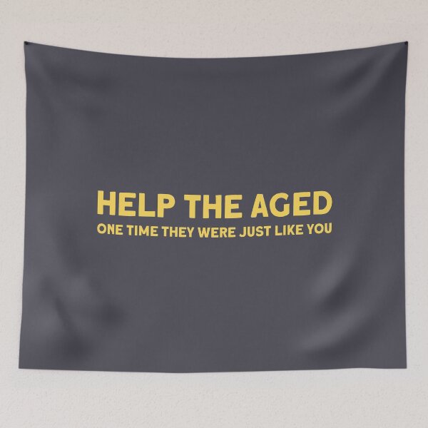 Item preview, Help the Aged 2, mustard designed and sold by perezzzoso.