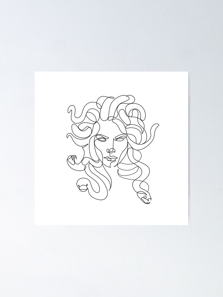 Premium Vector  Medusa snake illustration