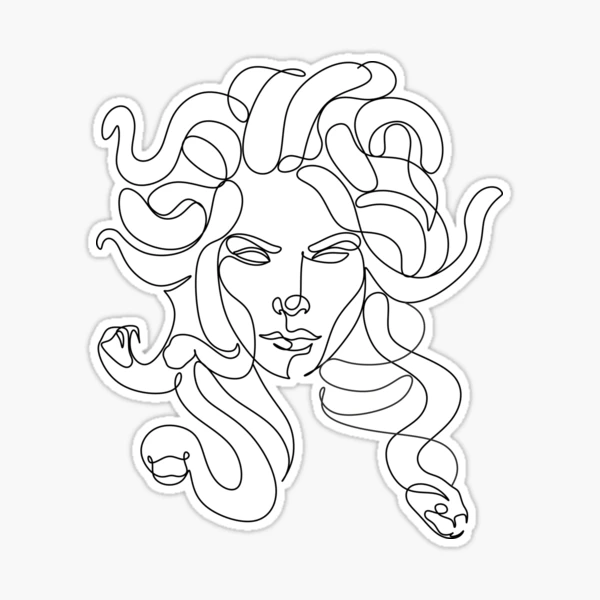 Premium Vector  Medusa snake illustration