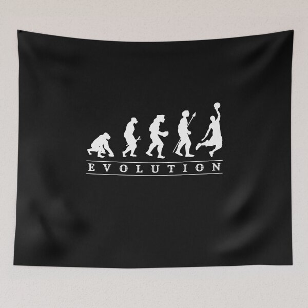 Item preview, Basketball Evolution, Basketball Funny designed and sold by Click-Like.