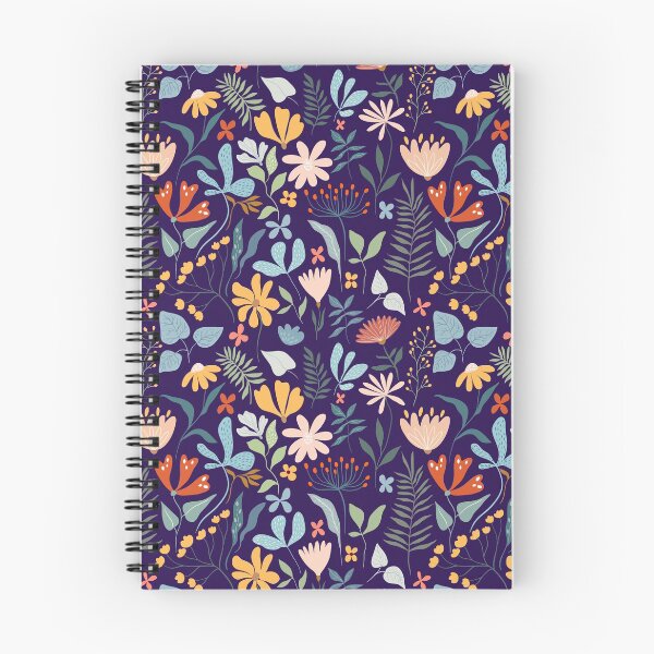 Item preview, Wild flowers pattern design designed and sold by lettostudio.