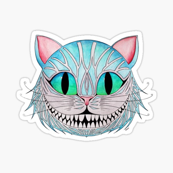 Cheshire Cat Sticker
