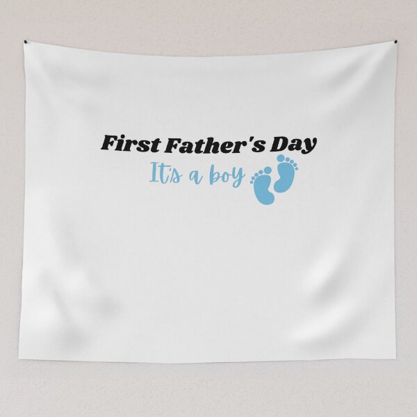 Item preview, First Fathers Day Its a boy designed and sold by Xpressnme.