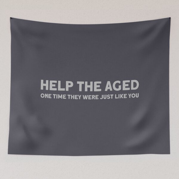 Item preview, Help the Aged 2, silver designed and sold by perezzzoso.