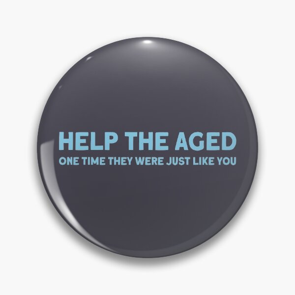 Item preview, Help the Aged 2, blue designed and sold by perezzzoso.