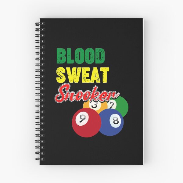 Artikelvorschau, Blood Sweat Snooker entworfen und verkauft von saulmedia.