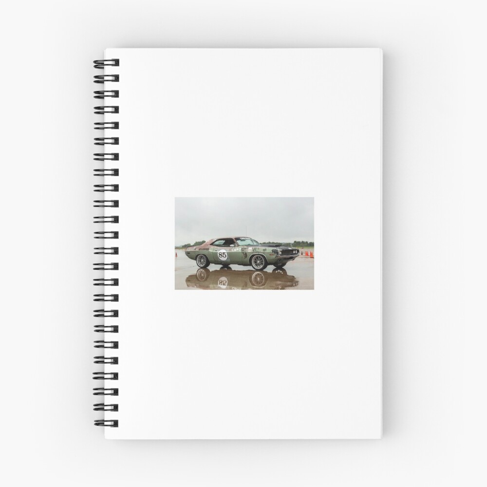 Vista previa del artículo con la obra «Cuaderno de espiral», diseñado y vendido por TCPrinting.
