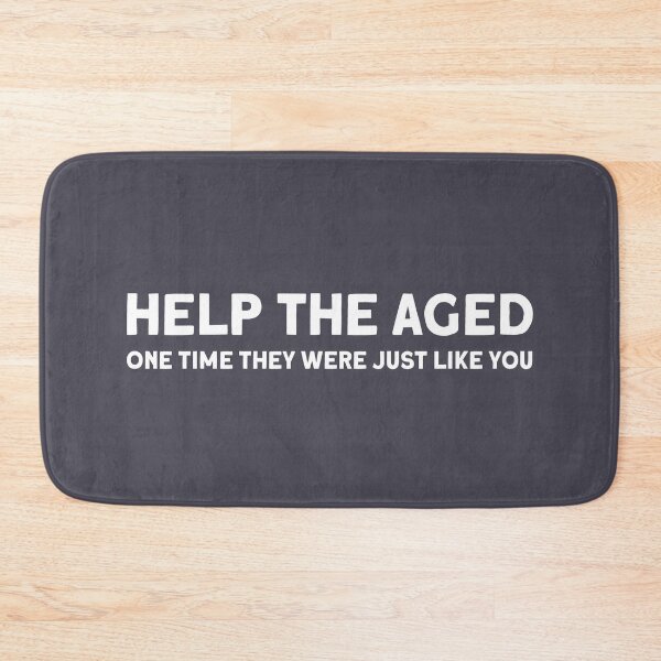 Item preview, Help the Aged 2, white designed and sold by perezzzoso.