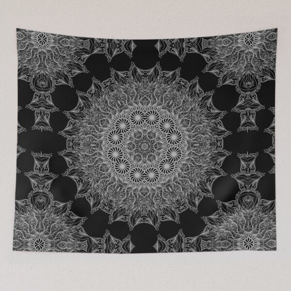 Item preview, Copy of Mandala work intricate doodles flower geometry designed and sold by SILVERAPPLE.