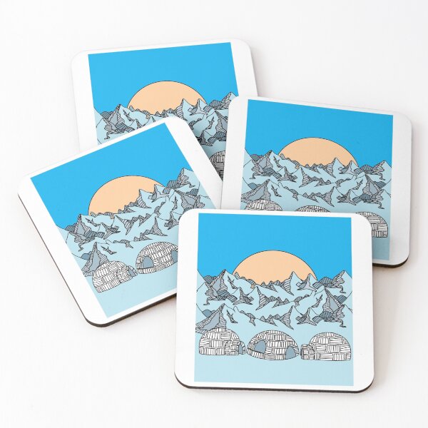 Item preview, Igloo snow and ice landscape designed and sold by flofin.