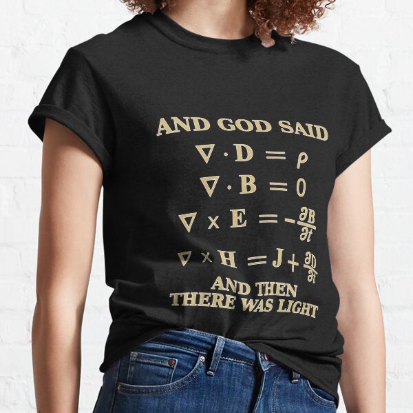 Maxwell's equation Classic T-Shirt