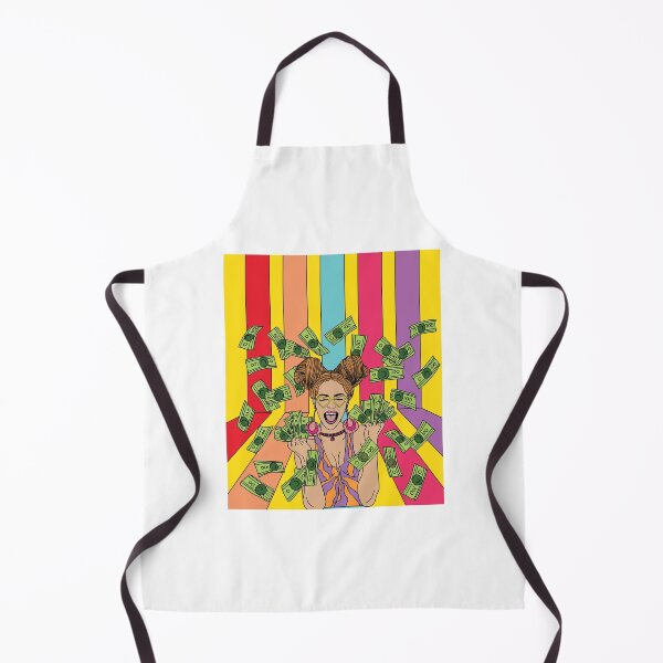 Item preview, Retro woman throws money around designed and sold by flofin.