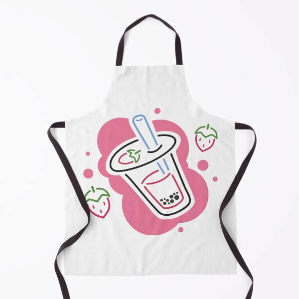Item preview, Strawberry Milk Tea with Pinky Bubble designed and sold by The-BlackToteM.
