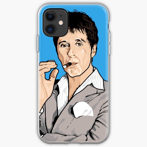 Al Pacino Scarface Pop Art iPhone Soft Case
