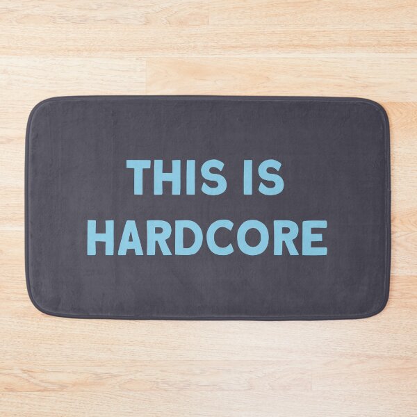 Item preview, This Is Hardcore, blue designed and sold by perezzzoso.