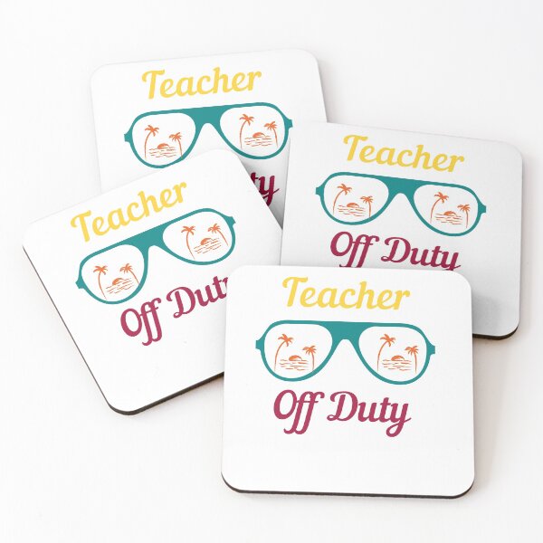 Item preview, Teacher off duty designed and sold by Xpressnme.