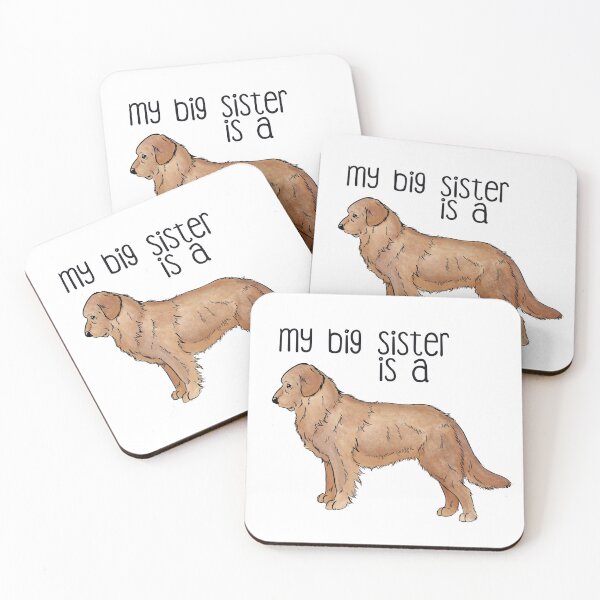 Item preview, My Big Sister - Golden Retriever  designed and sold by rmcbuckeye.