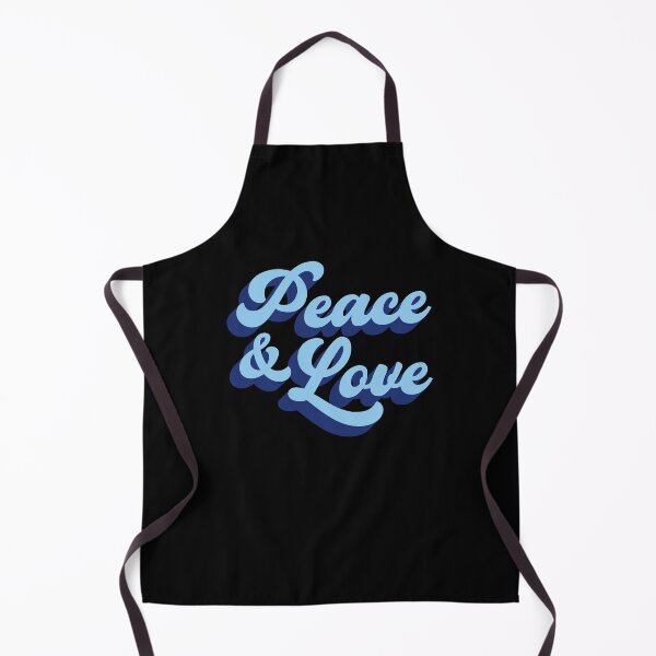 Item preview, Peace & Love Text (on black) designed and sold by STUDIO-72.