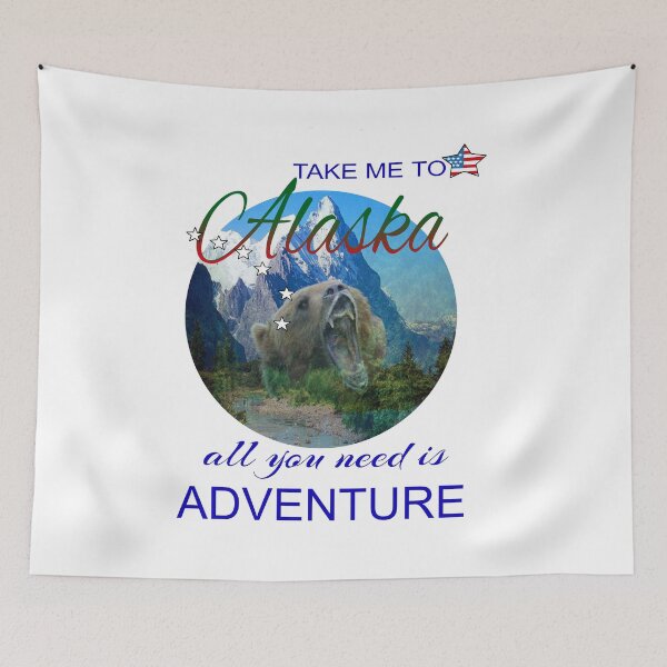Item preview, Take me to Alaska Denali mountain Adventure designed and sold by Nikolas83.
