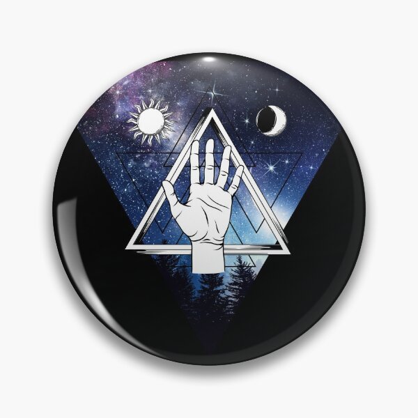 Item preview, Triangle Spiritual Hand | We Are The Universe designed and sold by AlfaEcho.