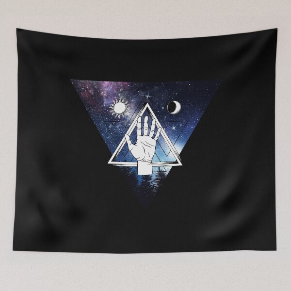 Item preview, Triangle Spiritual Hand | We Are The Universe designed and sold by AlfaEcho.