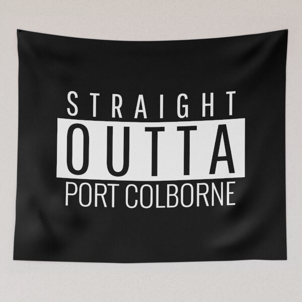 Item preview, Straight Outta Port Colborne  designed and sold by Teelogic.