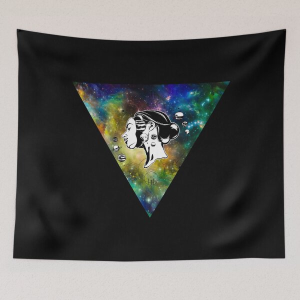 Item preview, Triangle Spiritual Girl | We Are The Universe designed and sold by AlfaEcho.