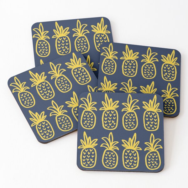 Item preview, Golden Pineapple Pattern designed and sold by DWDiva.