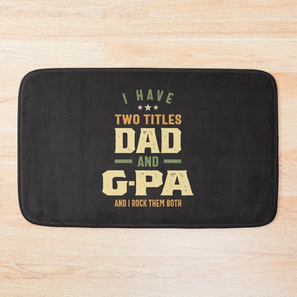 Item preview, I Have Two Titles Dad And G-Pa Gift designed and sold by cidolopez.