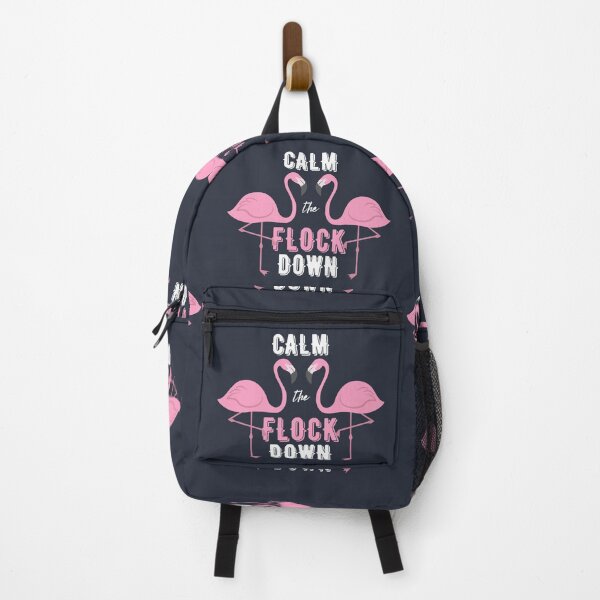 Item preview, Calm the Flock Down Pink Flamingos designed and sold by Orchyd.
