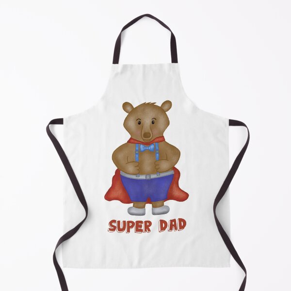 Item preview, Super dad cute bear designed and sold by Juliana  Costa.