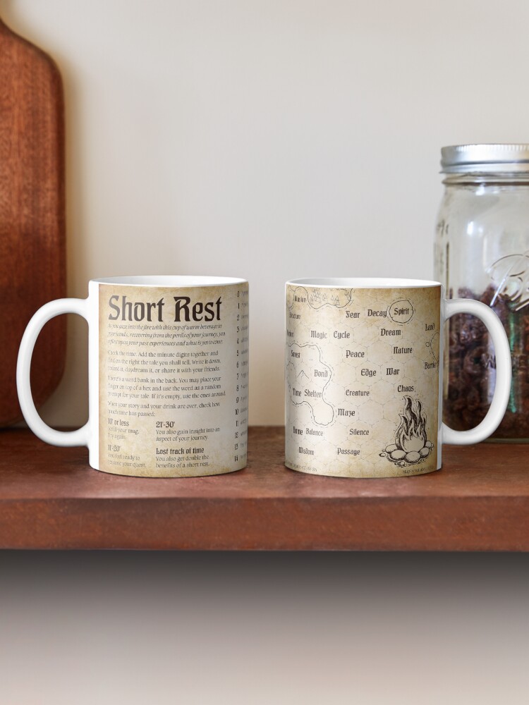 Alternate view of Short Rest Coffee Mug