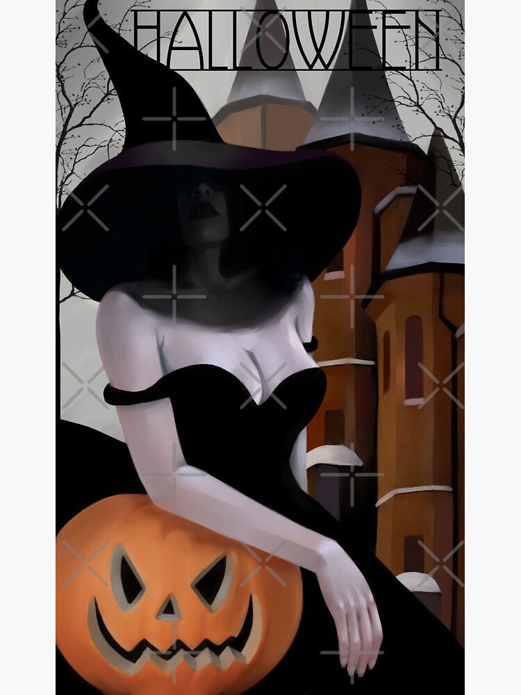 Halloween witch by Elenanaylor