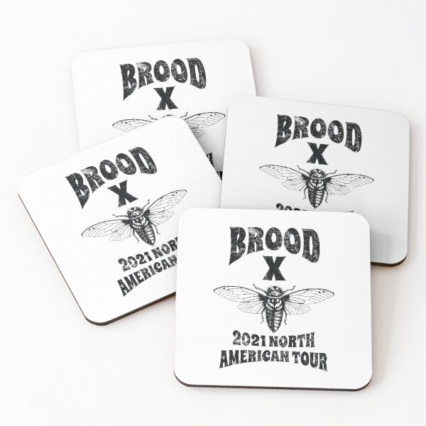 Item preview, Brood X US Tour 2021 Cicadas Cicada Invasion designed and sold by The Junto Shop.