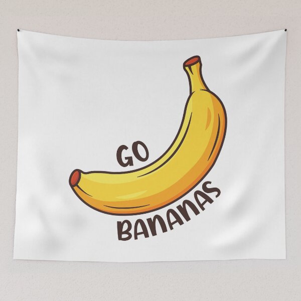 Item preview, Go Bananas | Banana | Fruit | Pop Culture  designed and sold by Minimalwiz.