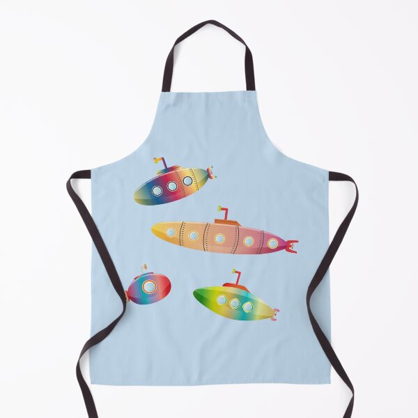 Item preview, four enchanting colorful submarines with portholes designed and sold by Kisho.
