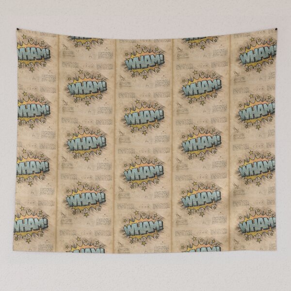 Item preview, Wham Vintage Onomatopoeia designed and sold by GeeHanz.