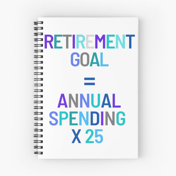 Item preview, Retirement Goal - 4% Rule designed and sold by g-raph.