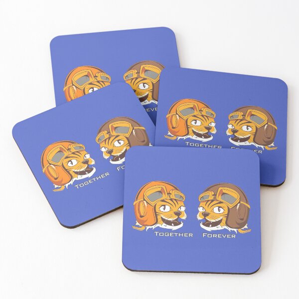 Item preview, Two Tiger Aviators together forever designed and sold by ajtechdesigns.
